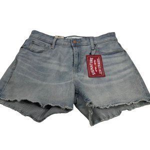 Levi Strauss Signature Women's Size 8 High Rise 3 Inch Short New With Tags